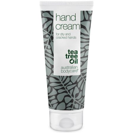Handkräm för torra händer - för daglig vård av röda torra och spruckna händer - Tea Tree Oil