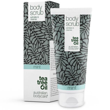 Body Scrub - Djuprengörande kroppsskrubb med 100 % naturlig Tea Tree Oil - Tea Tree Oil + Mint