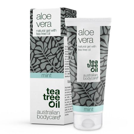 Aloe Vera gel med Tea Tree Oil - Klådstillande och svalkande gel för irriterad hud