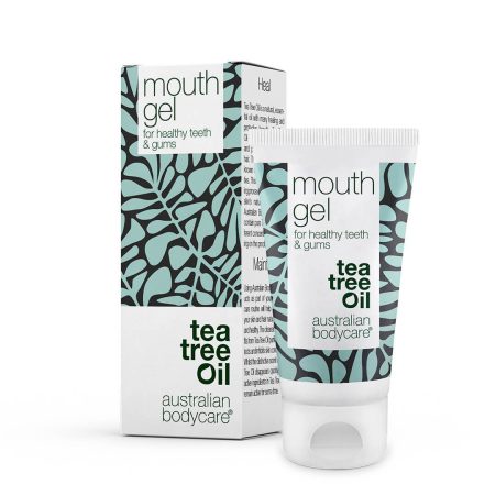 Mungel för god munvård - Rengörande mungel med Tea Tree Oil för muntorrhet och tandköttsproblem