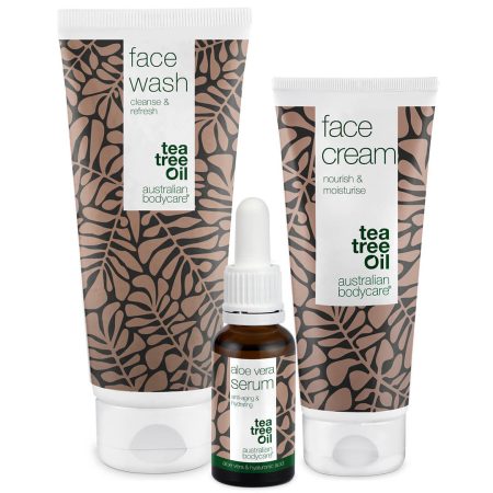 Paket för rynkor och dehydrerad hud - 3 anti - age - produkter för torr hud: ansiktsrengöring