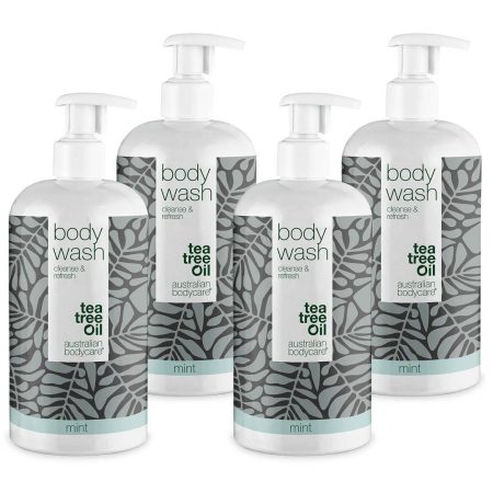 4 för 3 tea tree Body Wash 500 ml med Mint â paketerbjudande - Paketerbjudande med fyra Body Wash (500 ml): Tea tree oil Mint