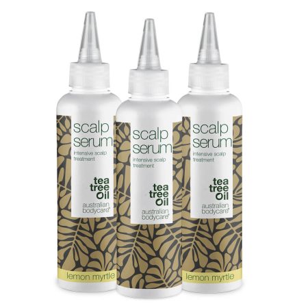 3 Scalp Serum hårbottenkur â paketerbjudande - Paketerbjudande med tre 150 ml hårbottenkurer: Tea Tree Oil