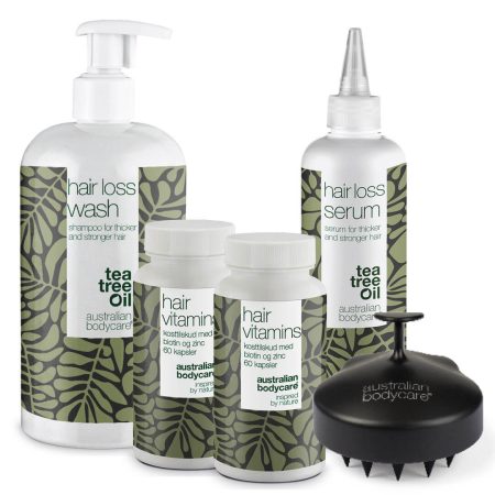 Komplett paket mot håravfall med XL produkter - 5 produkter för daglig vård av håravfall